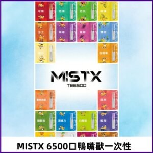 MIST X 鴨嘴獸6500口拋棄式電子煙#台灣現貨#